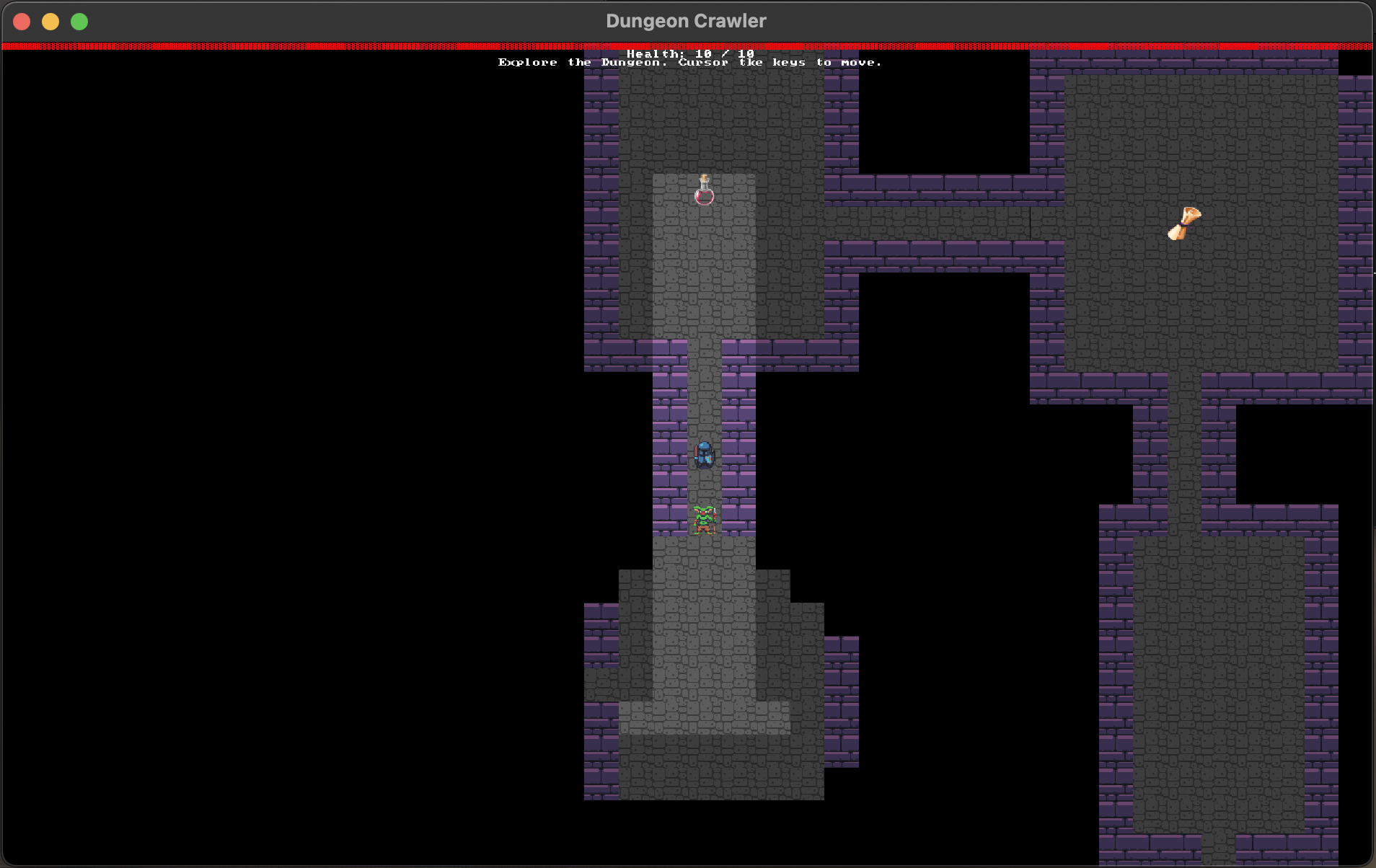 dungeon map